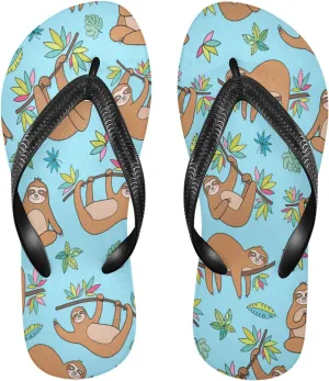 Summer Beach Starfish and Seashell Flip Flop Sandal Men's and Women's Summer Sandal | Beach & Water Shoes