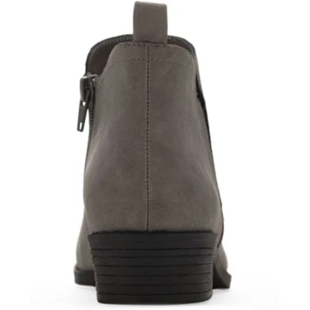 SUN   Stone Cadee Ankle Booties, GREY 7.5