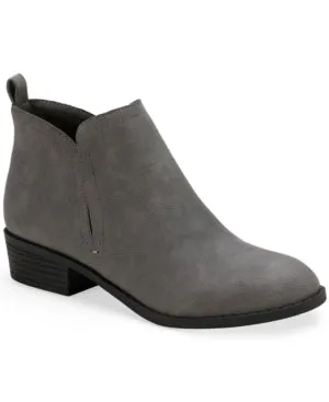 SUN   Stone Cadee Ankle Booties, GREY 7.5
