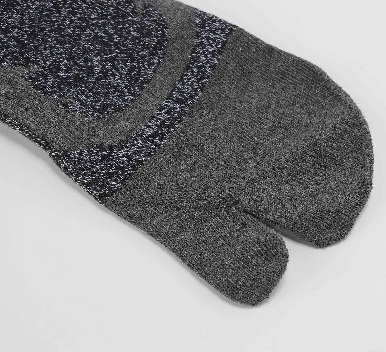 Tabi Socks Flip Flop Big Two Toe Split Crew Cushion Athletic Hiking Terry Cushioned Cotton for Men Women Unisex 3 Pairs