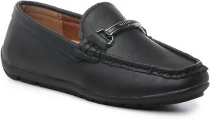 TAHARI Dapper Boys Dress Loafer Shoe - Stylish, Comfortable, Easy Slip-on Style, Flexible Outsole, Versatile for Formal & Casual Occasions, Durable