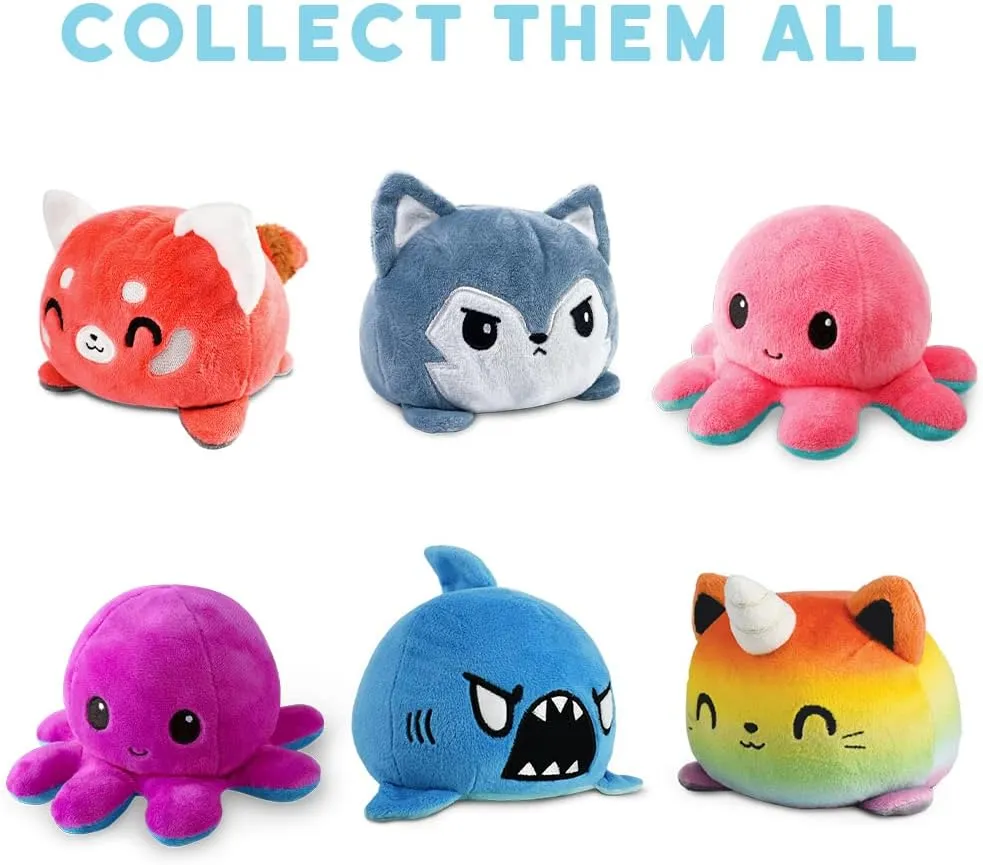 TeeTurtle - The Officially Licensed Original Sanrio Plushie - Hello Kitty - Cute Sensory Fidget Stuffed Animals That Show Your Mood