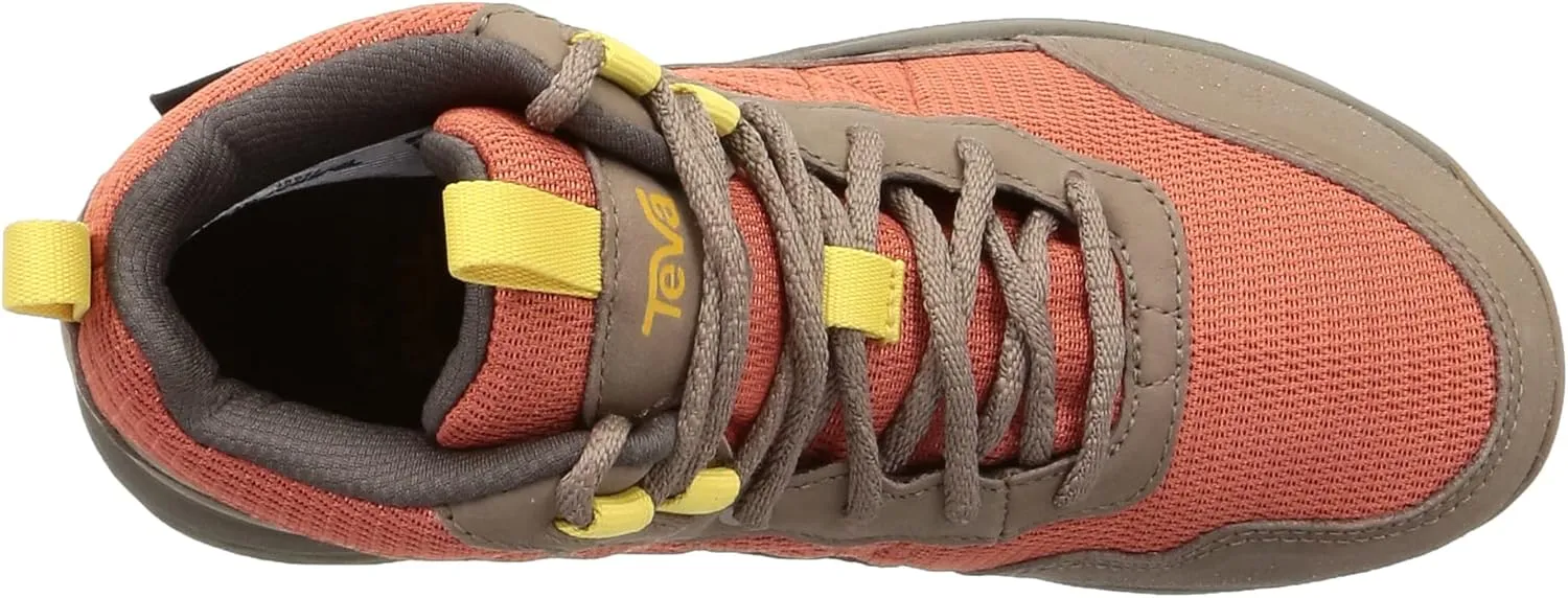 TEVA Women's Ridgeview Mid Durable Breathable Waterproof Hiking Boot