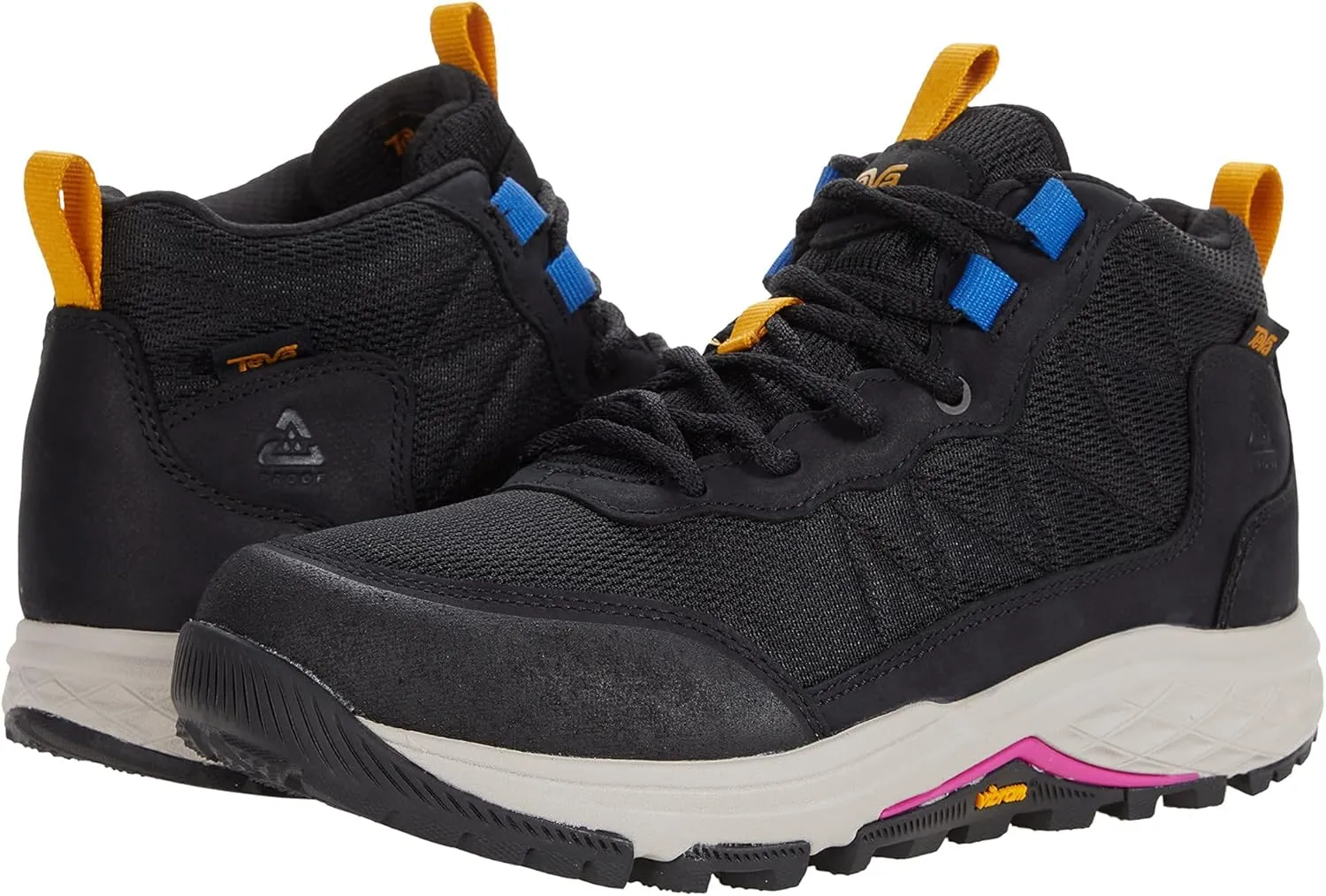 TEVA Women's Ridgeview Mid Durable Breathable Waterproof Hiking Boot