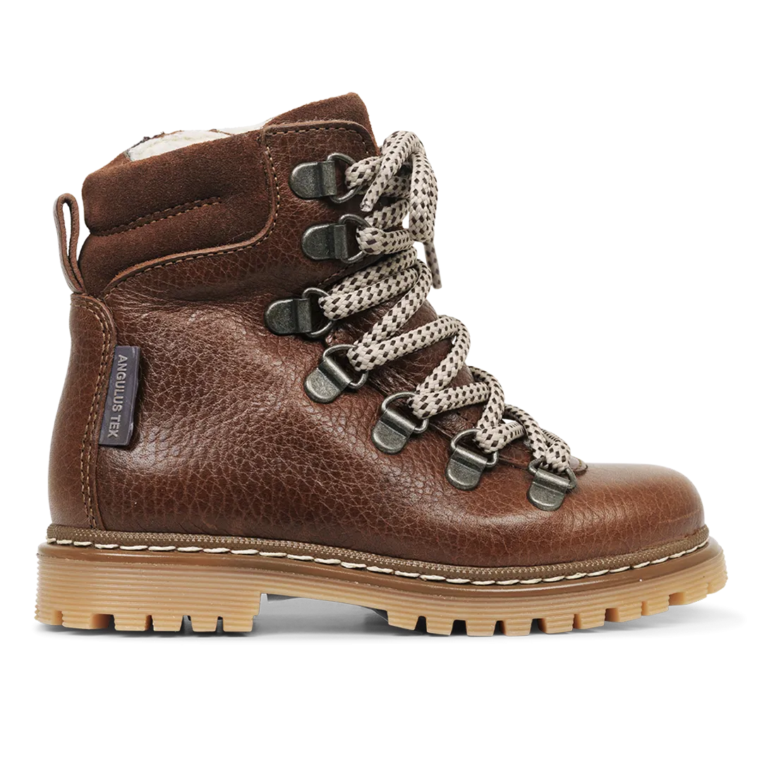 TEX-boot with zipper and laces