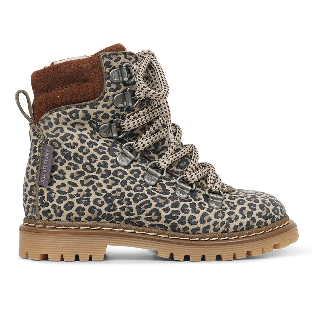 TEX-boot with zipper and laces