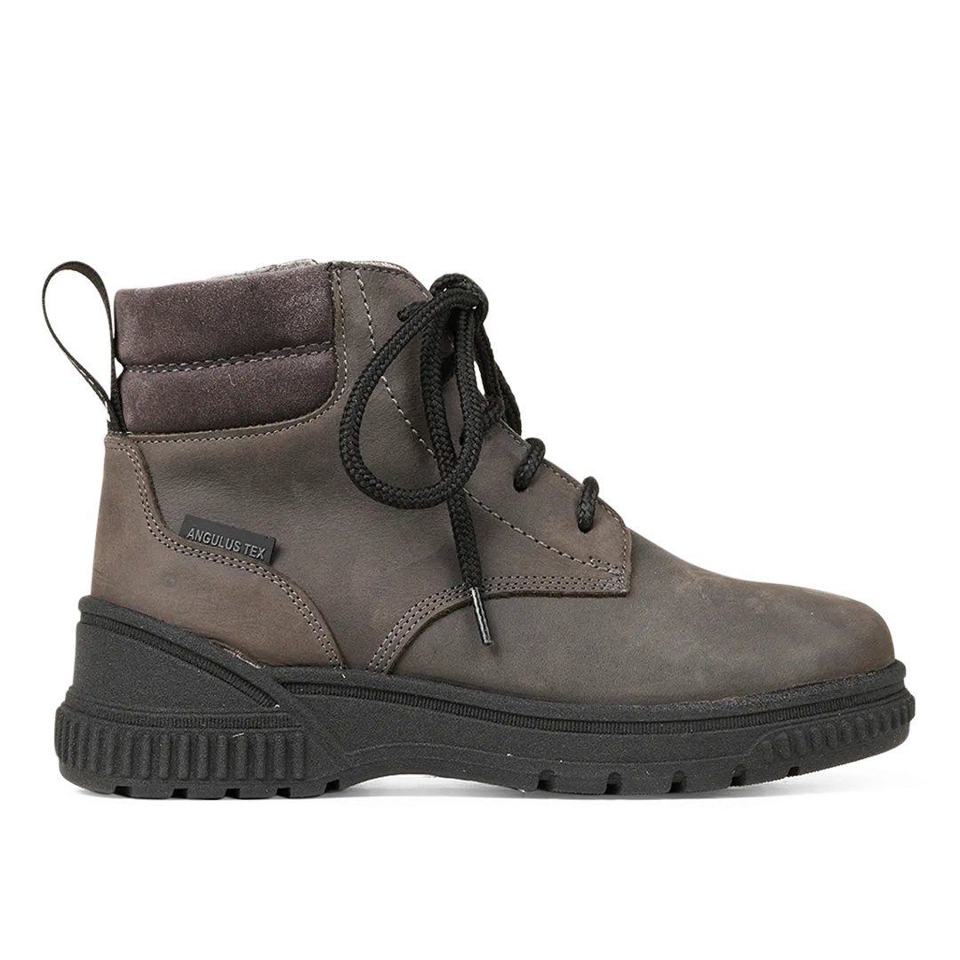 TEX Lace-up boot with zipper
