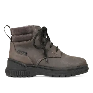 TEX Lace-up boot with zipper