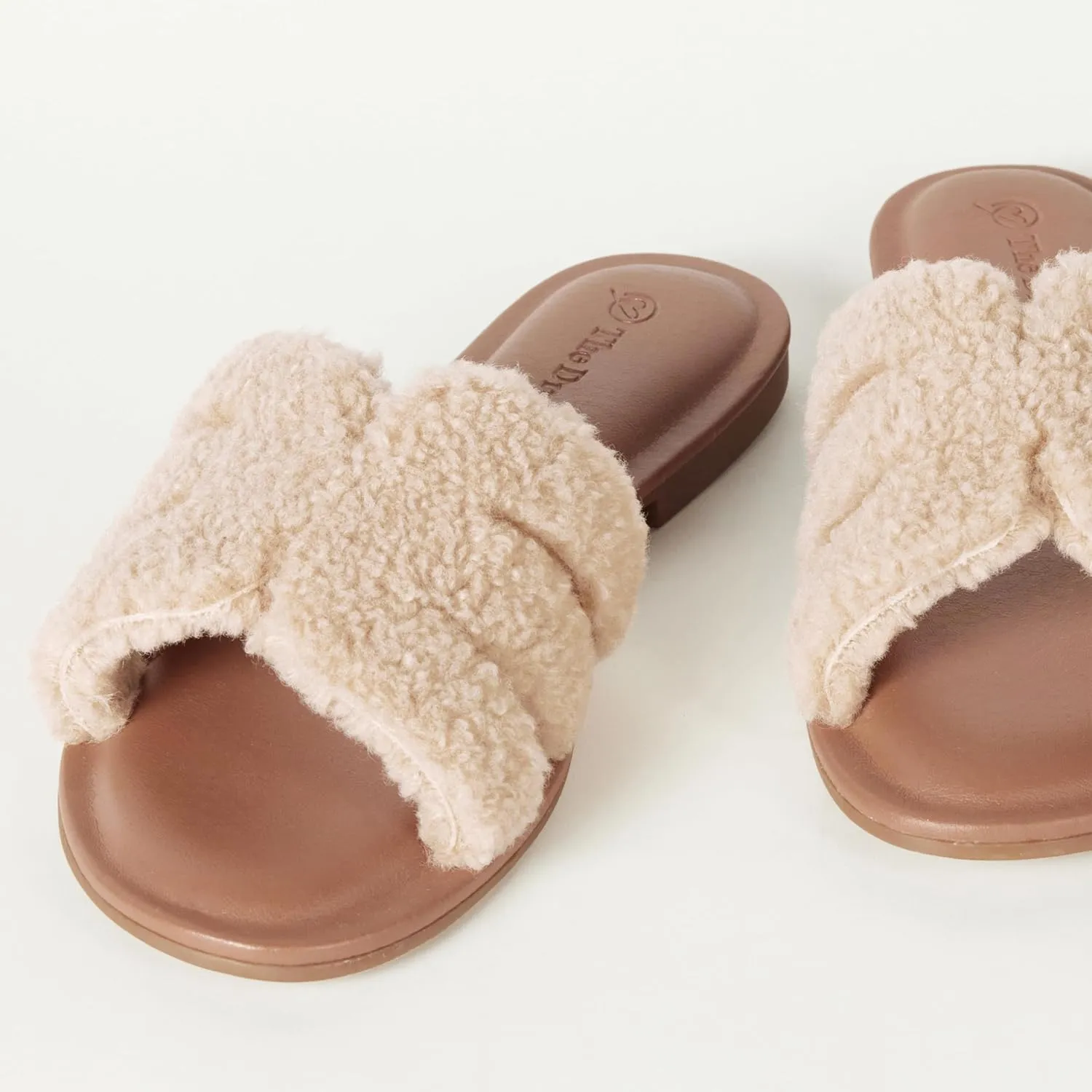 The Drop Women's Monika Flat H-Band Slide Sandal