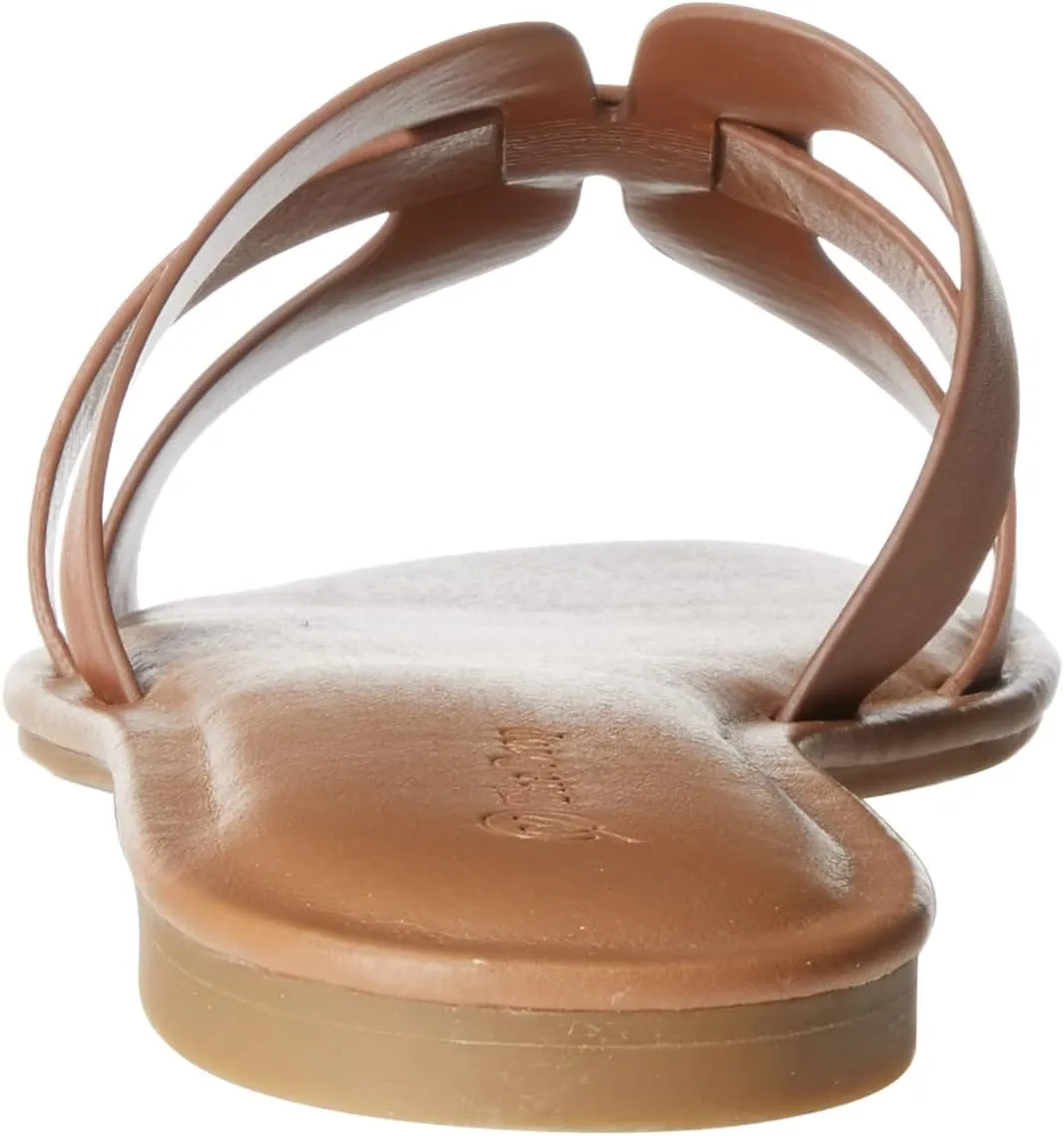 The Drop Women's Monika Flat H-Band Slide Sandal
