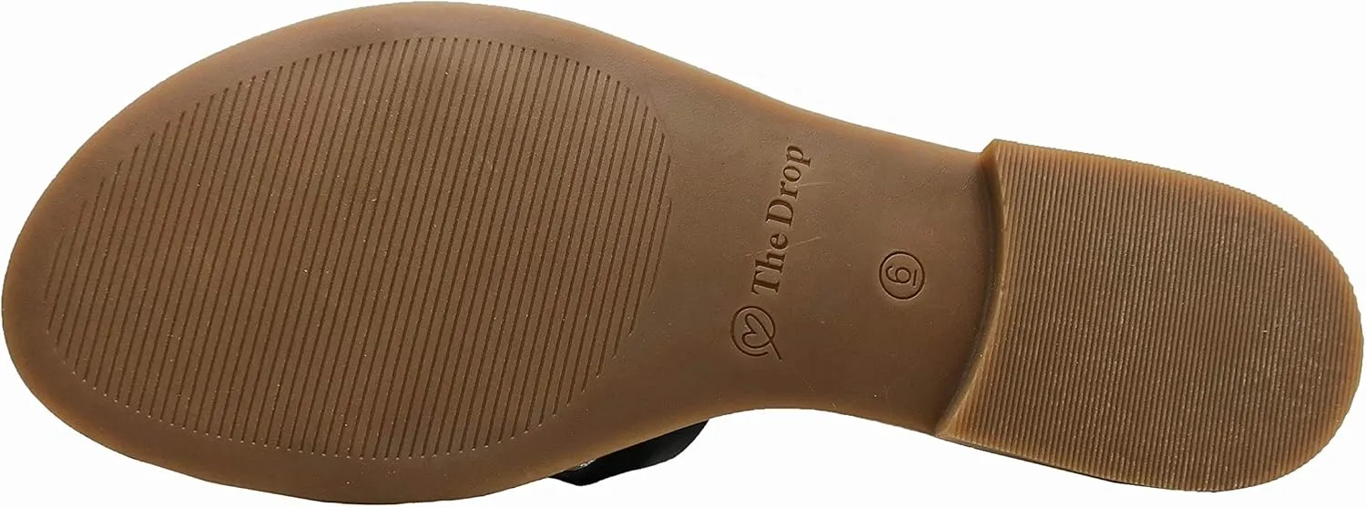 The Drop Women's Monika Flat H-Band Slide Sandal