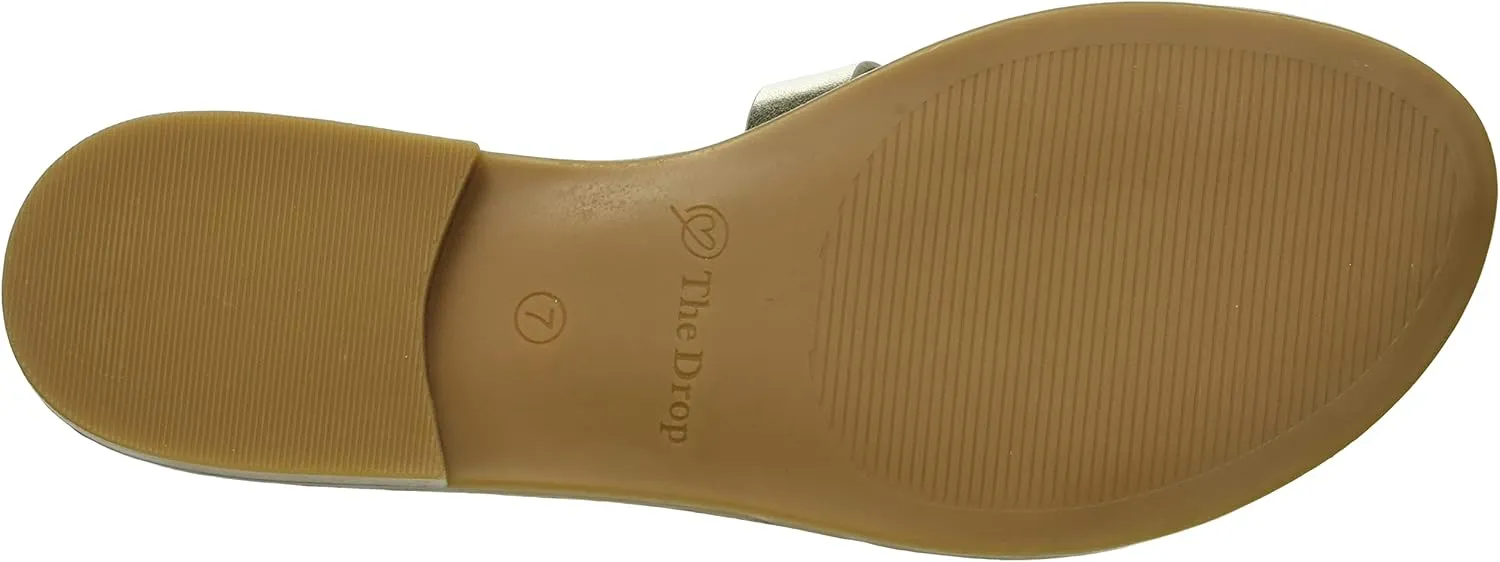 The Drop Women's Monika Flat H-Band Slide Sandal