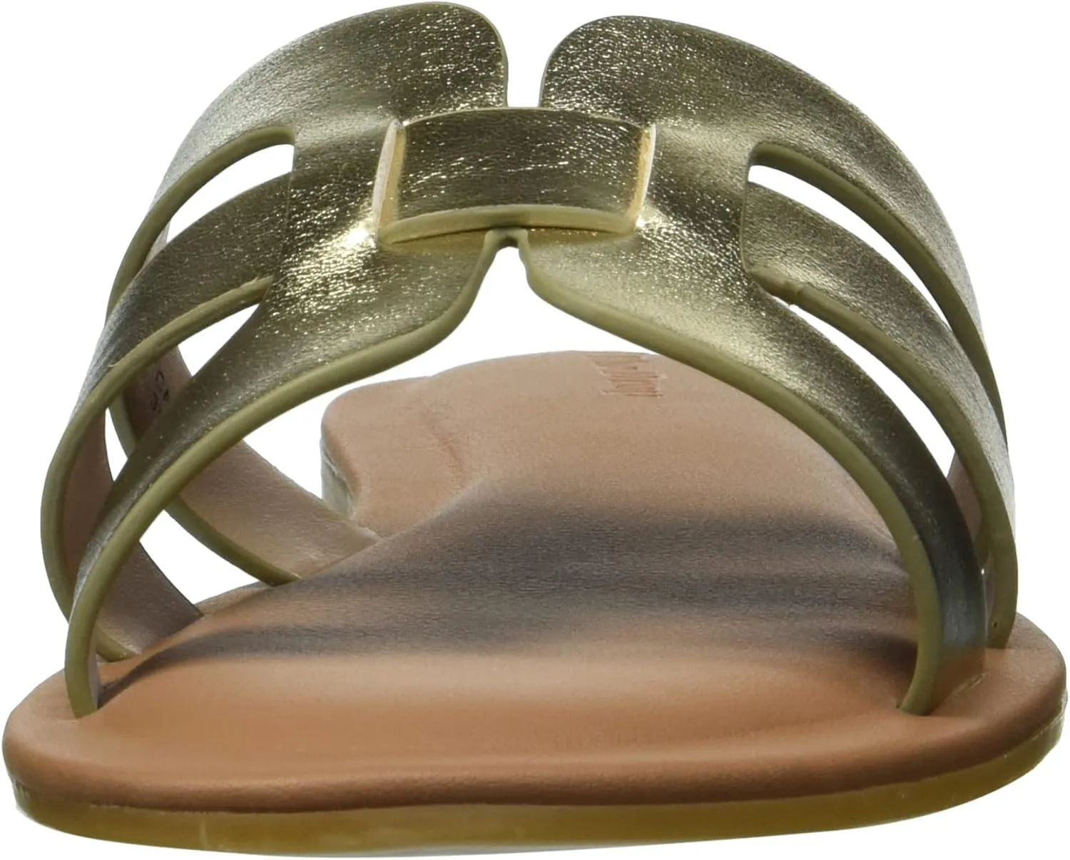 The Drop Women's Monika Flat H-Band Slide Sandal