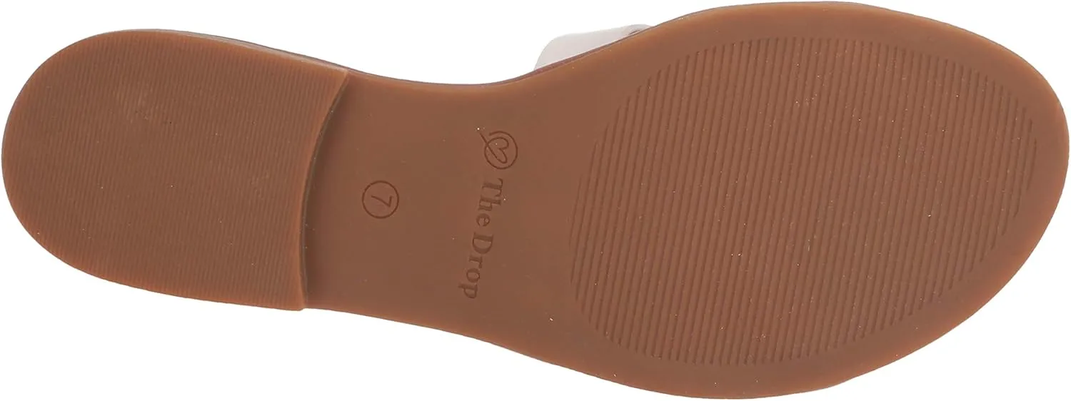 The Drop Women's Monika Flat H-Band Slide Sandal