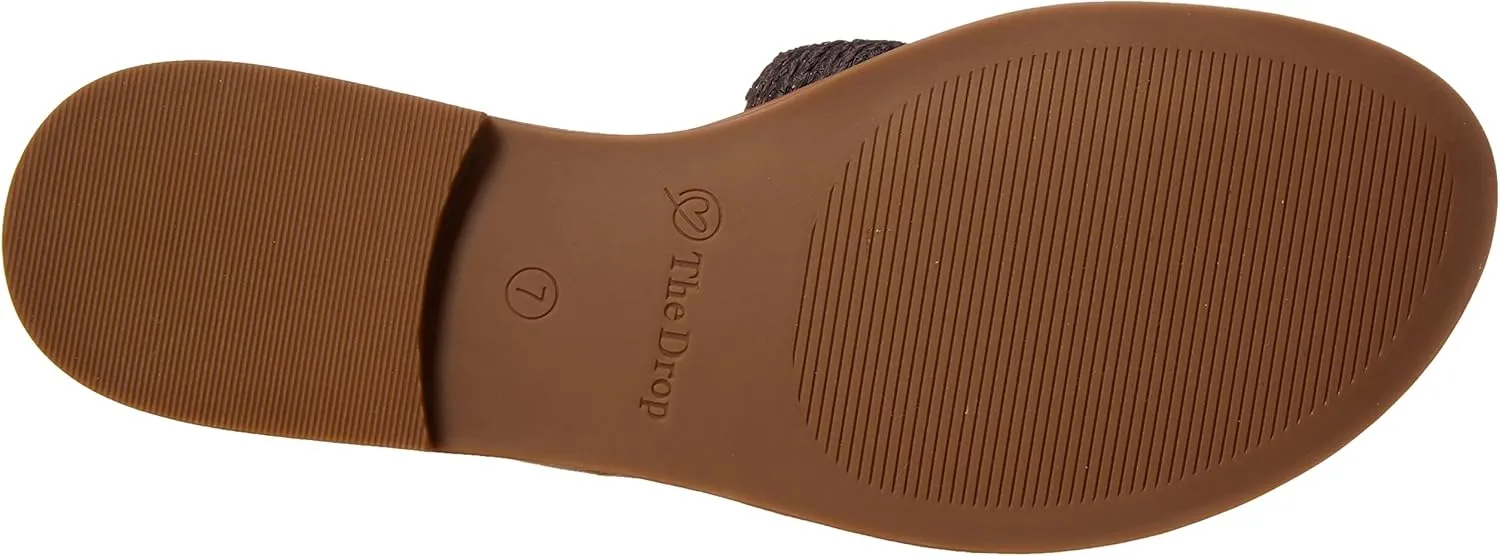 The Drop Women's Monika Flat H-Band Slide Sandal