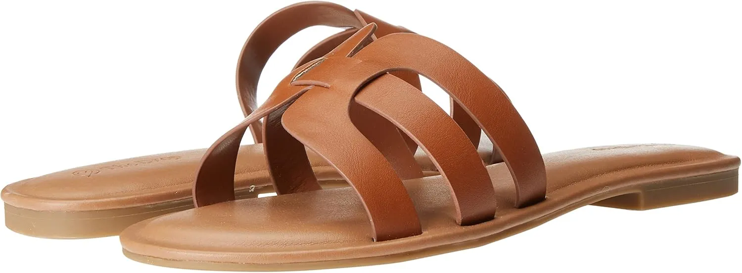 The Drop Women's Monika Flat H-Band Slide Sandal