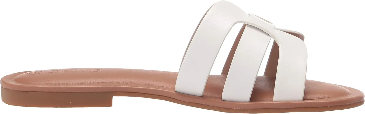 The Drop Women's Monika Flat H-Band Slide Sandal
