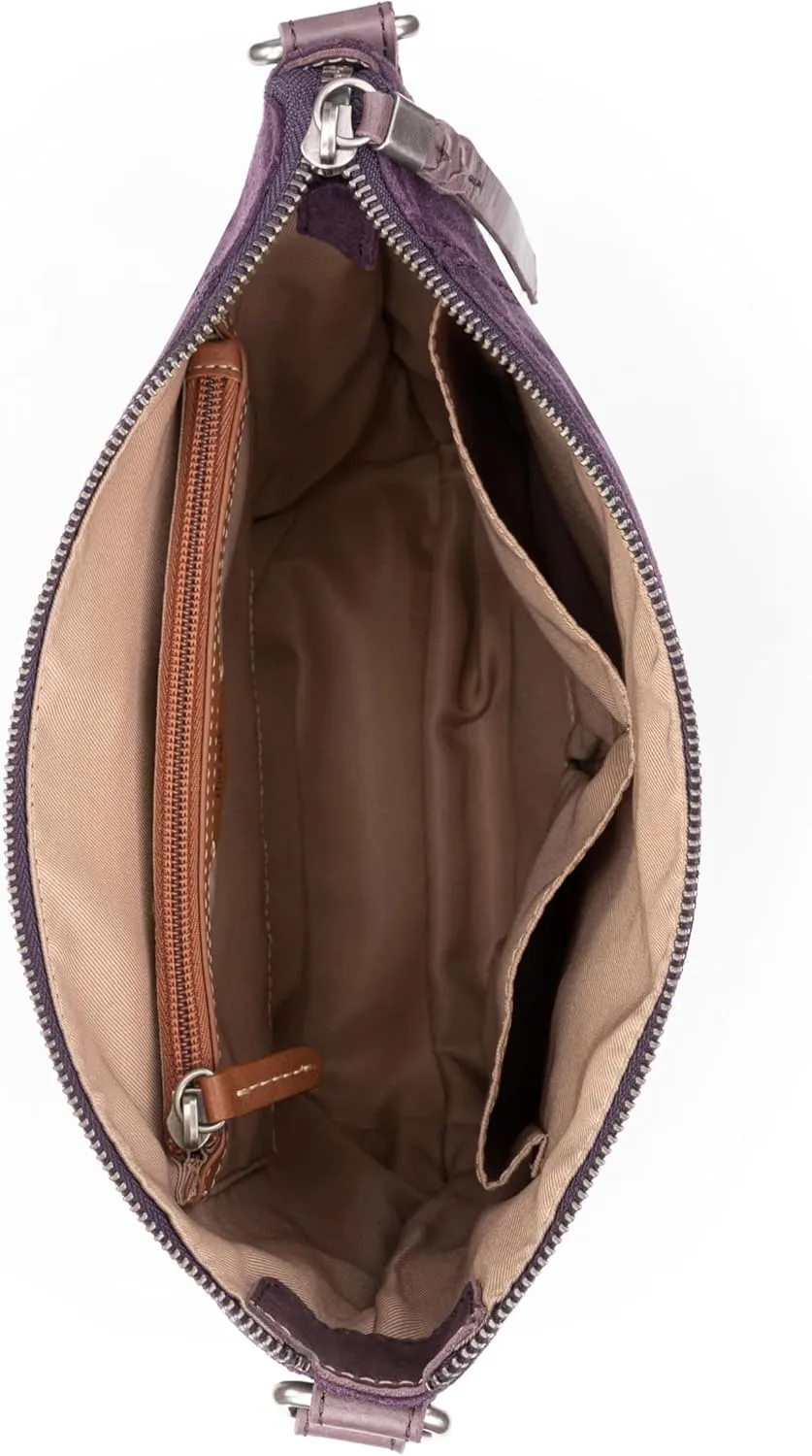 The Sak Ashland Crossbody Purse - Women's Leather Handbag For Everyday & Travel - Cross Body With Adjustable Shoulder Strap
