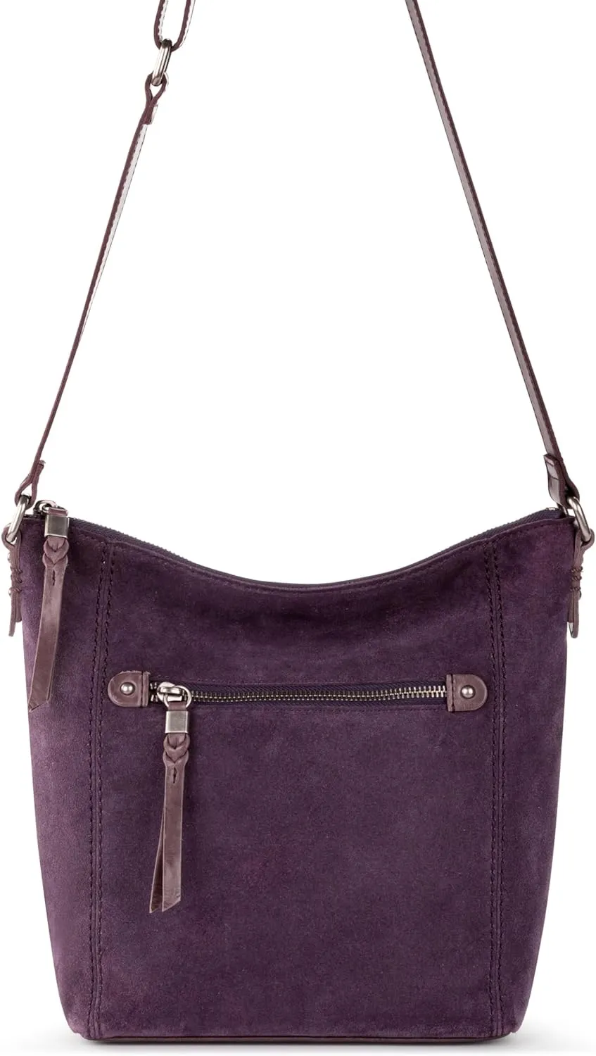 The Sak Ashland Crossbody Purse - Women's Leather Handbag For Everyday & Travel - Cross Body With Adjustable Shoulder Strap