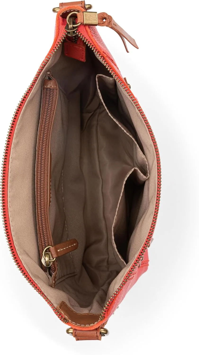The Sak Ashland Crossbody Purse - Women's Leather Handbag For Everyday & Travel - Cross Body With Adjustable Shoulder Strap