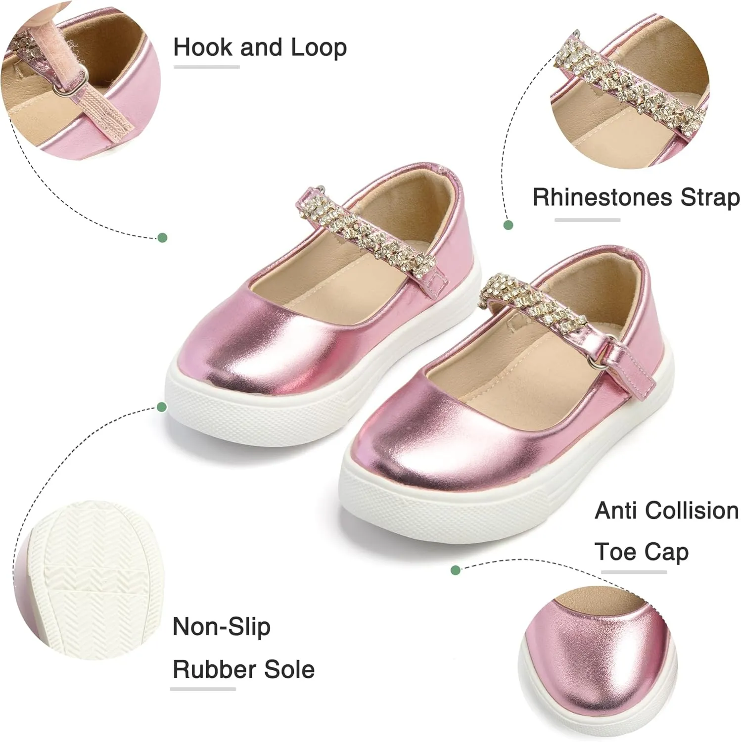 THEE BRON Toddler Shoes Girls Glitter Fashion Sneakers Sparkly Sequin Casual Shoes