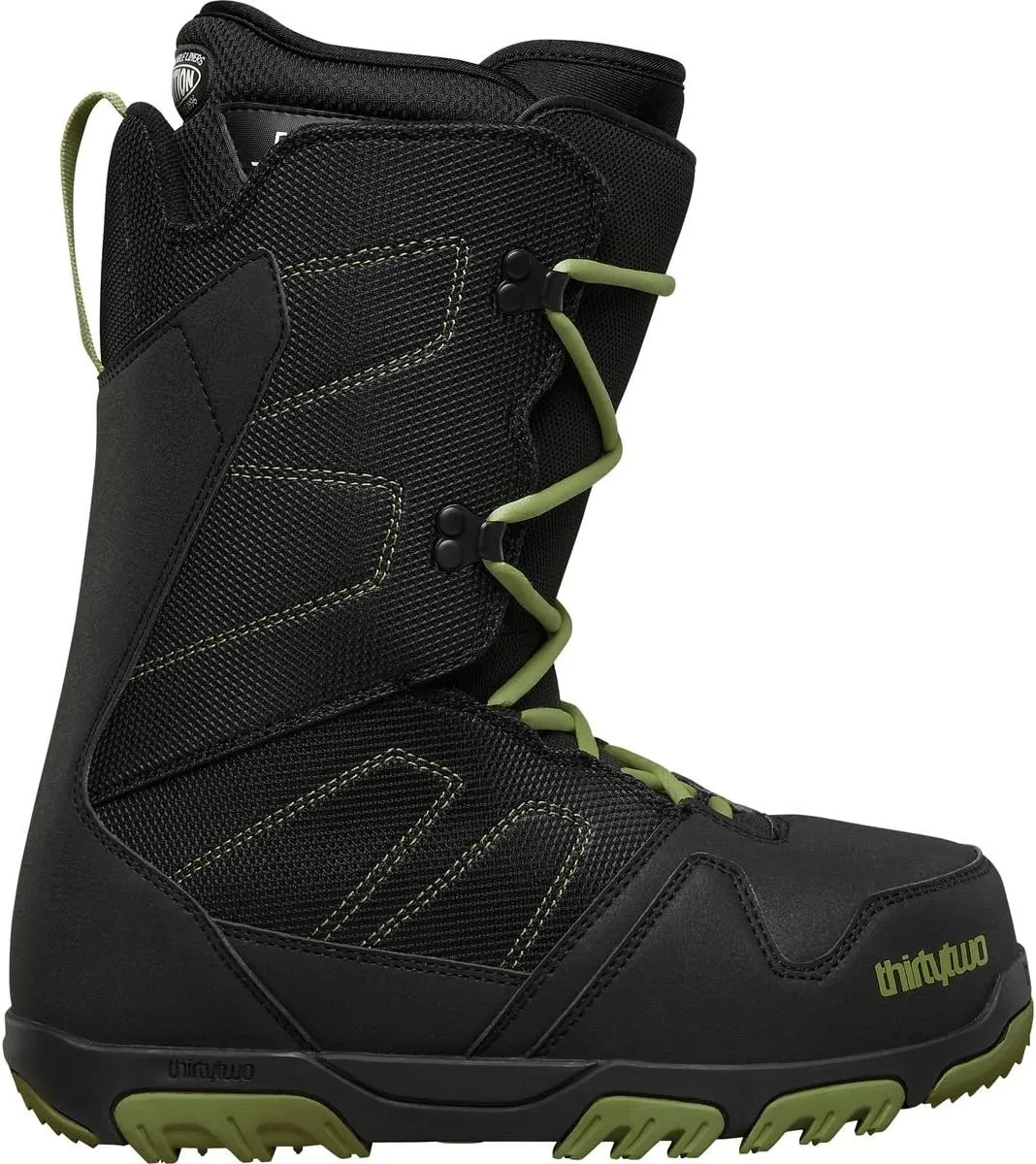 ThirtyTwo Exit Snowboard Boot - Men's Black/Olive, 5.0