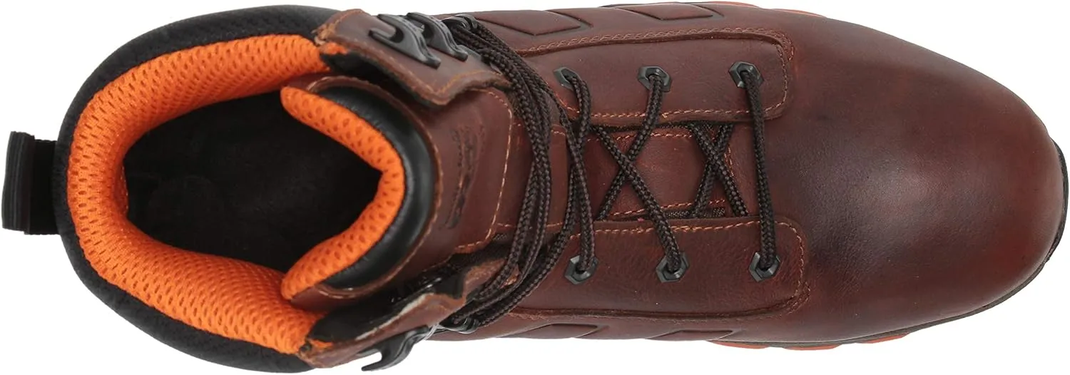 Timberland PRO Men's Hypercharge 8 Inch Soft Toe Waterproof Work Boot
