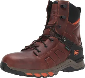 Timberland PRO Men's Hypercharge 8 Inch Soft Toe Waterproof Work Boot