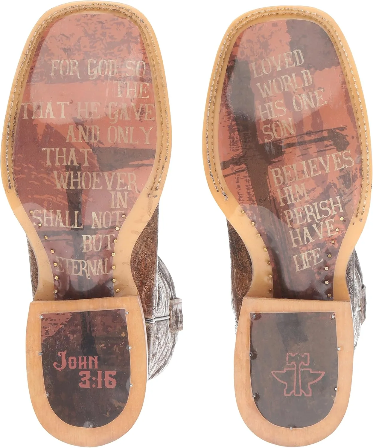 Tin Haul Women's John 3: 16 Western Boot