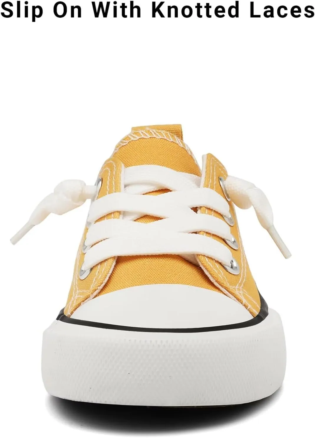 Toddler Little Kid Cushioned Canvas Shoes Slip On Sneakers Soft and Durable