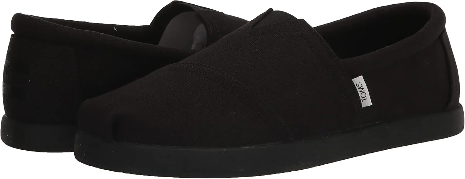 TOMS Men's Alpargata Recycled Cotton Canvas Loafer