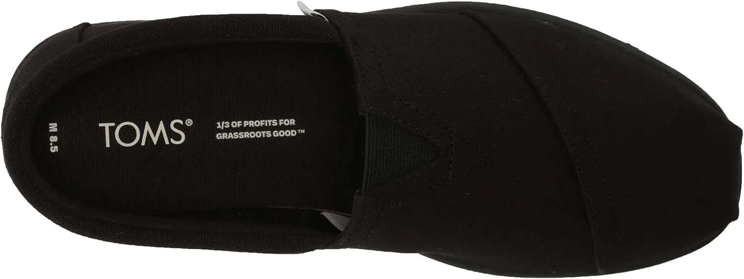 TOMS Men's Alpargata Recycled Cotton Canvas Loafer