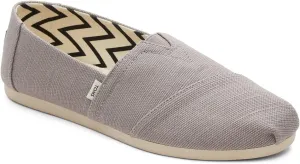 TOMS Women's Alpargata Loafer Flat, Morning Dove Heritage Canvas, 7