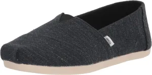 TOMS Women's Alpargata Recycled Cotton Canvas Loafer Flat
