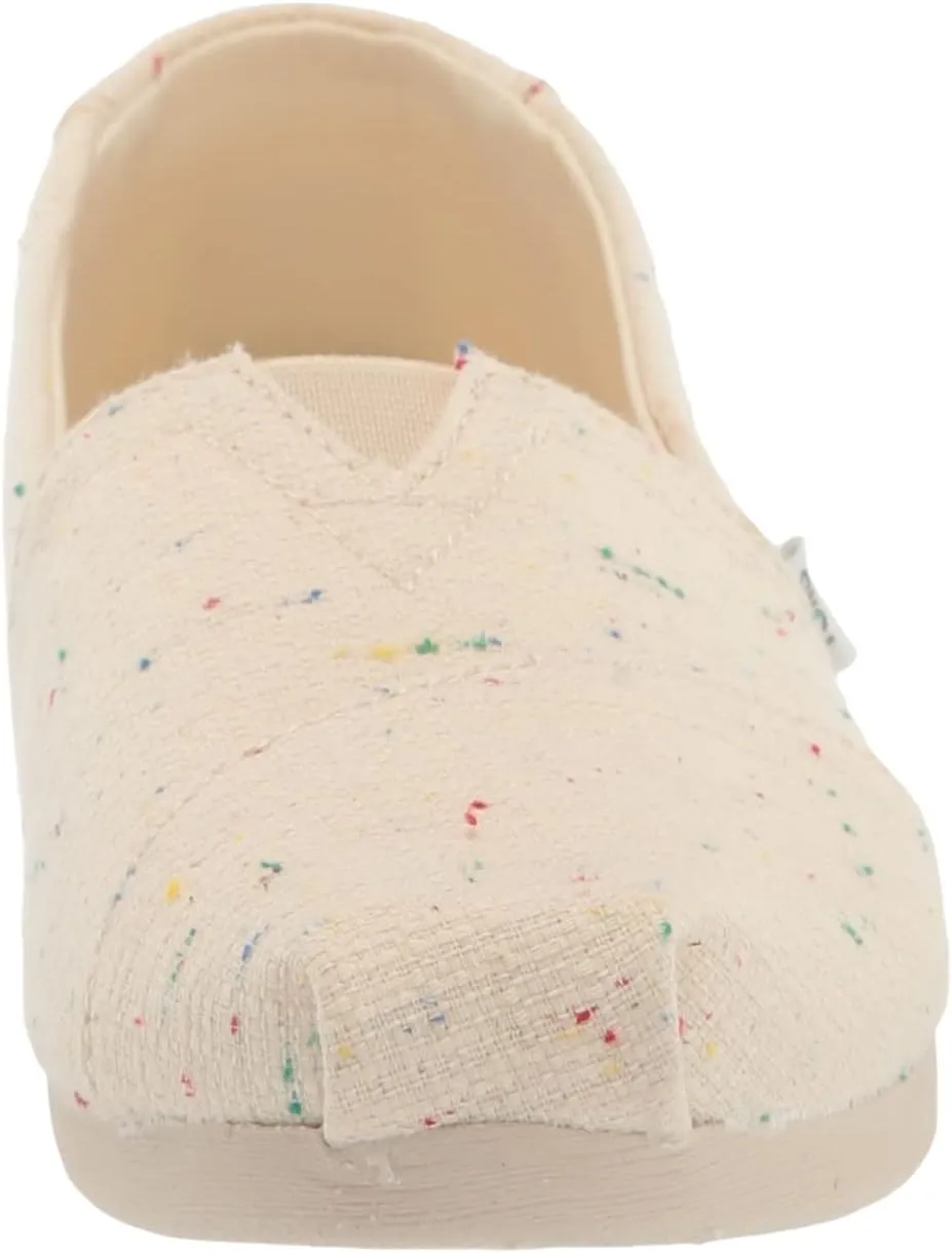 TOMS Women's Alpargata Speckled Recycled Cotton Loafer Flat