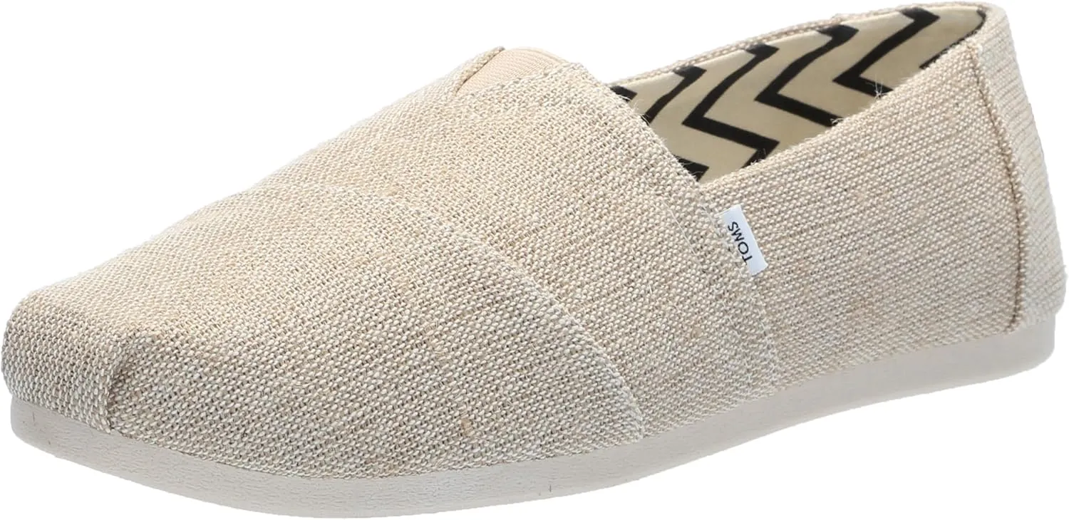 TOMS Women's Alpargata Wide Loafer Flat