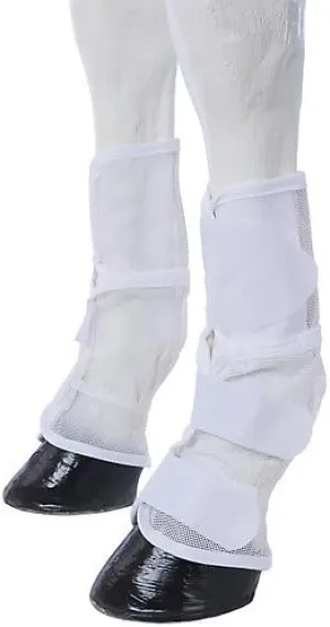 Tough 1 Contour Mesh Fly Boots Mini White