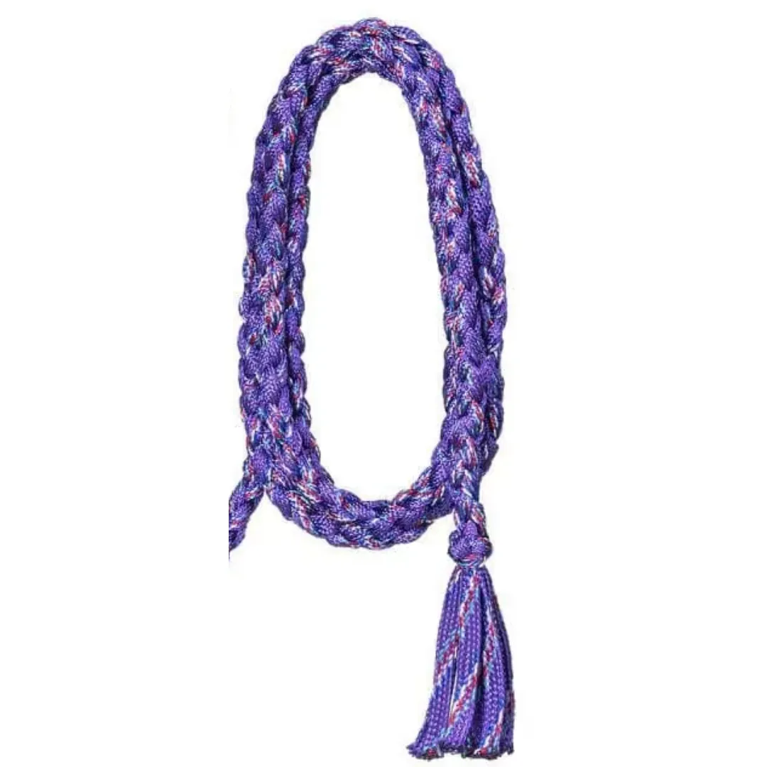 Tough 1 Purple/Multicolored Mule Tape Halter with 10' Lead Rope