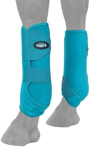 Tough 1 Vented Sport Boots 4-Pack M Turquoise