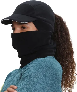 TrailHeads Women's Trailblazer Adventure Ponytail Cap and Microfleece Neck Warmer Gift Set