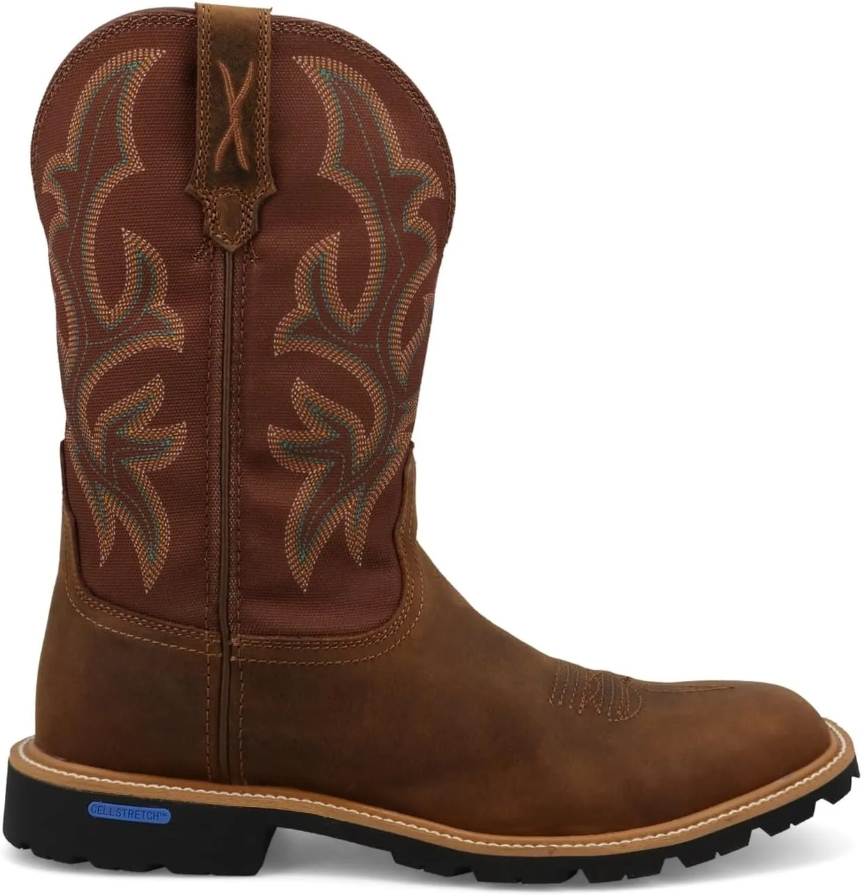Twisted X Men's 11" Tech X Boot, Wide Square Toe with Tech X