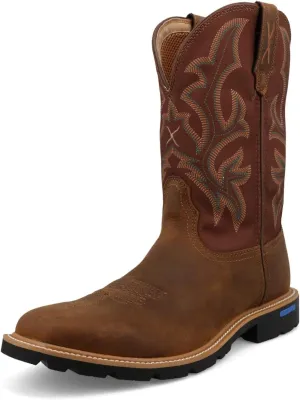Twisted X Men's 11" Tech X Boot, Wide Square Toe with Tech X