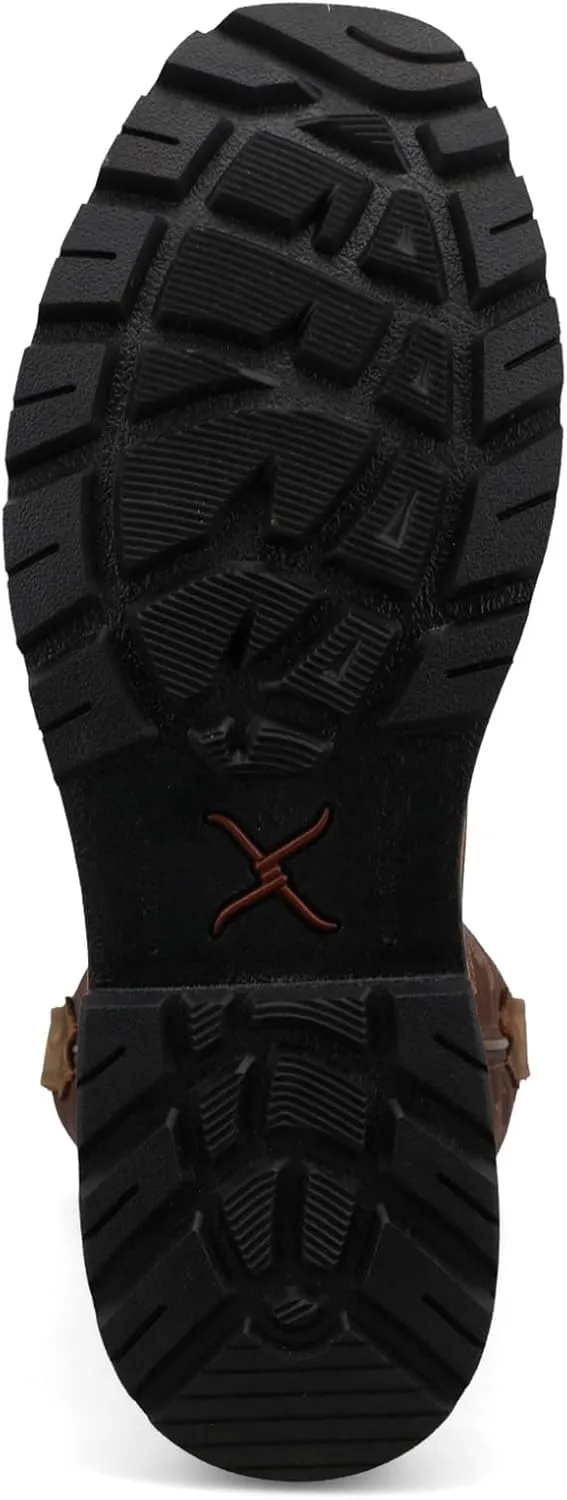 Twisted X Men's 11" Tech X Boot, Wide Square Toe with Tech X