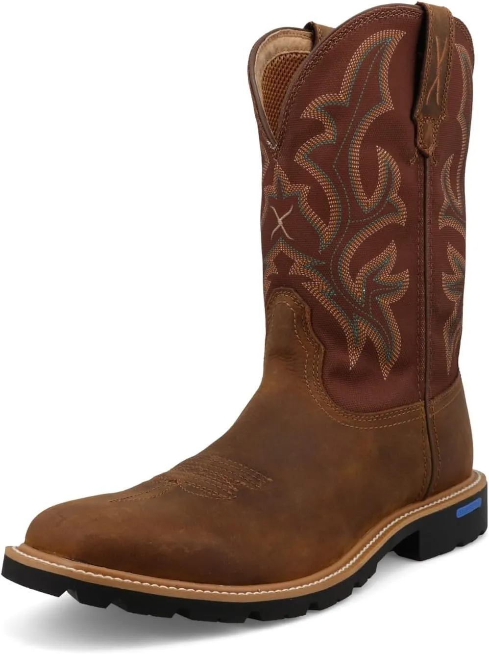 Twisted X Men's 11" Tech X Boot, Wide Square Toe with Tech X