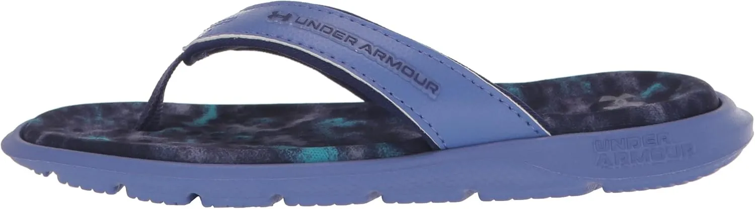Under Armour Girls' Ignite Marbella Graphic Flip-Flop