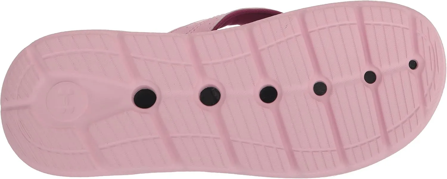 Under Armour Girls' Ignite Marbella Graphic Flip-Flop