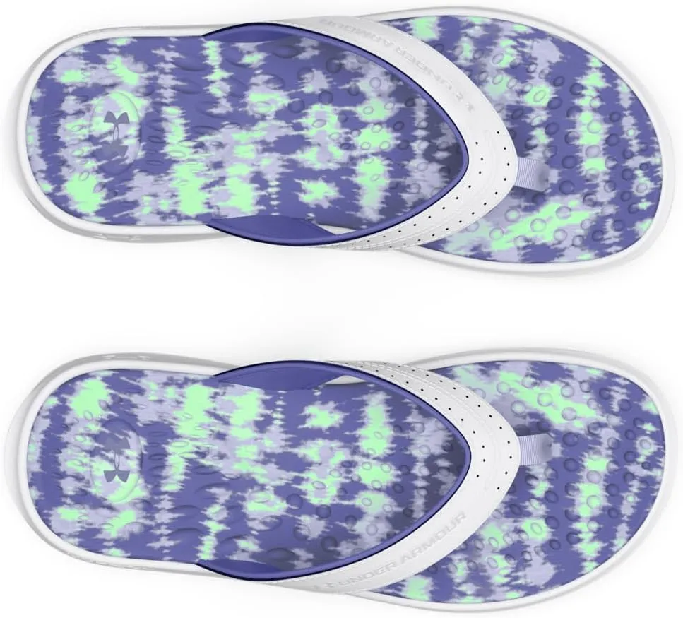 Under Armour Girls' Ignite Pro Marbella Graphic Flip-Flop
