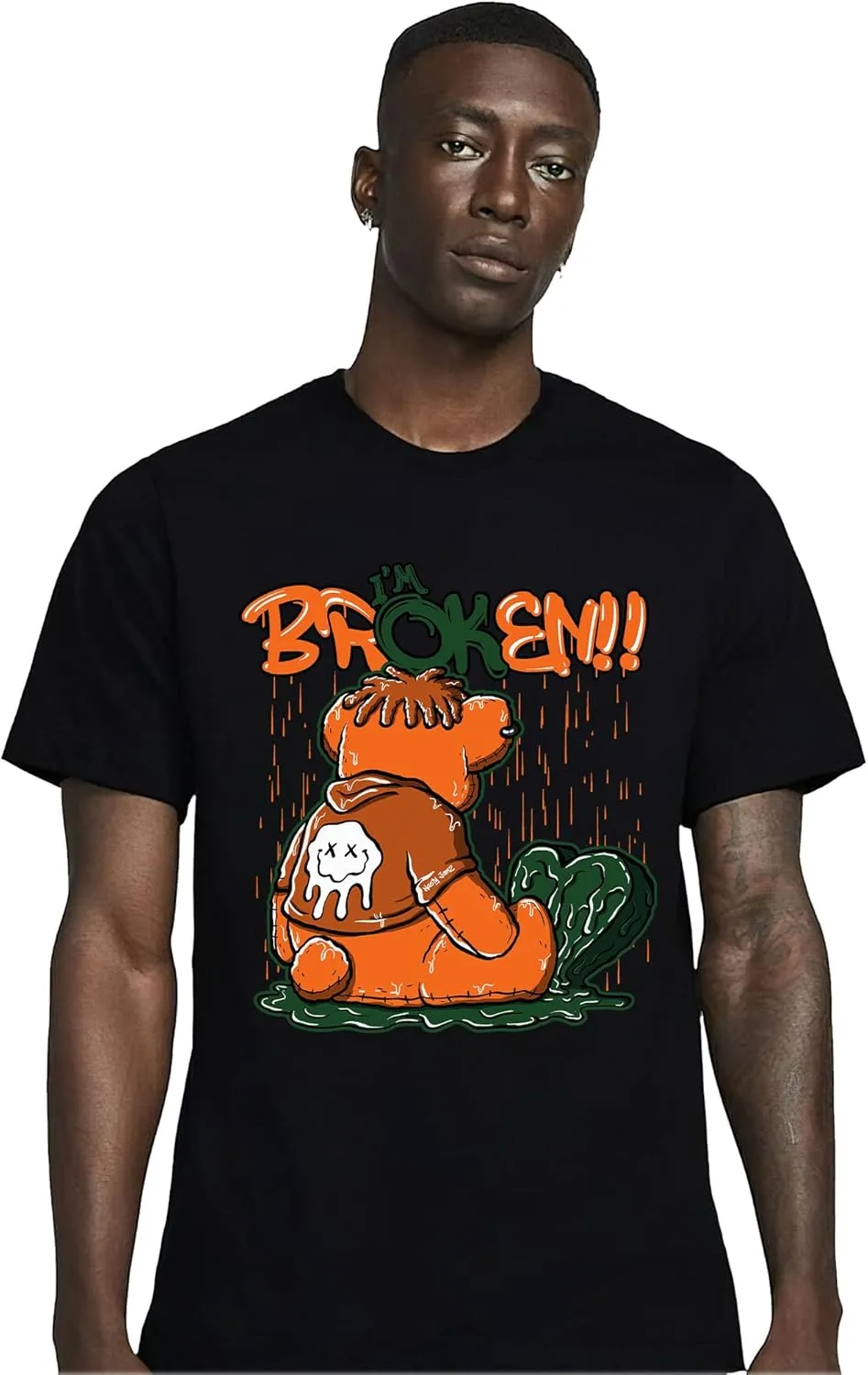 Unisex T-Shirt Matching Dunk Low Miami (I'm Broken)