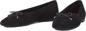 Vagabond Shoemakers Jolin Suede Flat Black EU 39 (US Women's 9) M