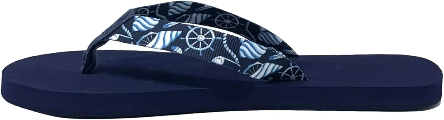 Vera Bradley Women's Webbing Strap Flip Flops